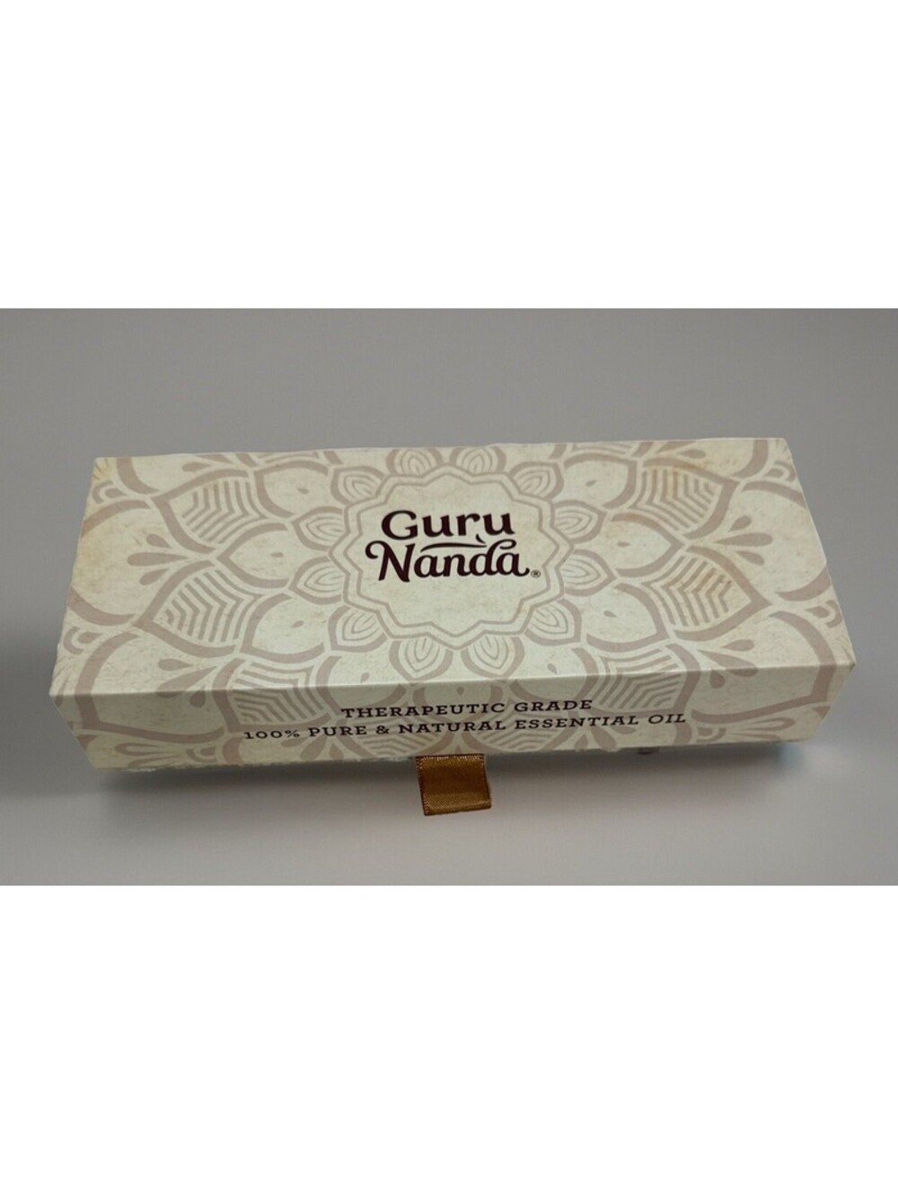 GURU NANDA 100% PURE ESSENTIAL OILS Used Set, 5 Bottles Included
